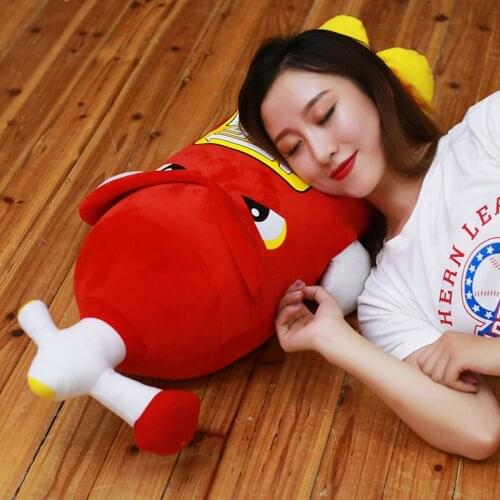 Scarlet Cat Plush Toy Nitrous Oxide Bottle Pillow Simulation Fire Extinguisher Cushion Headrest Backrest Kawaii Plushies Dolls