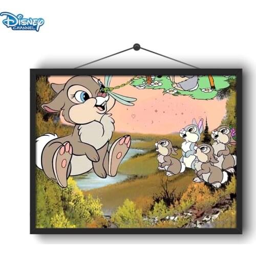 Disney 5D DIY Diamond Painting Fawn Bambi Donald Duck Full Diamond Embroidery Handmade Customized Exquisite Home Decoratio