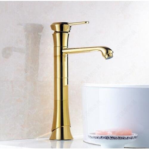 Free Shipping bathroom faucet Gold bathroom basin faucet ,Luxury basin sink faucet basin mixer High Quality Luxury water tap