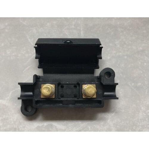 80Amp Fuse Box Holder Terminal Heat Shrink Car Inline Air Conditioner Fuse Holder Accessories