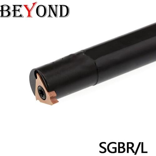 BEYOND Grooving Tool Holder SGBR S16Q-SGBR16 S20R-SGBR16 S25S-SGBR16 S32T-SGBR16 External Lathe Cutter Boring Bar