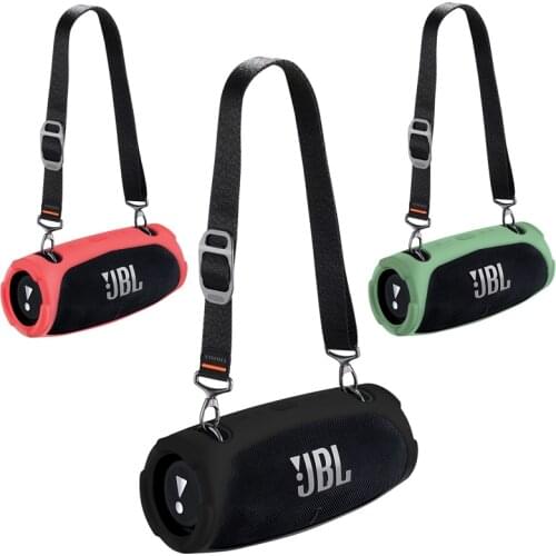 Portable Silicone Case Protective Travel Case Soft Silica Gel Storage Pouch Audio Case for JBL Xtreme 3 Bluetooth Speakers