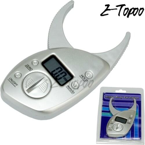 Digital Body Fat Caliper Skinfold Caliper LCD Display Body Fat MASS Caliper Fold Analyzer Measurement Thickness Caliper