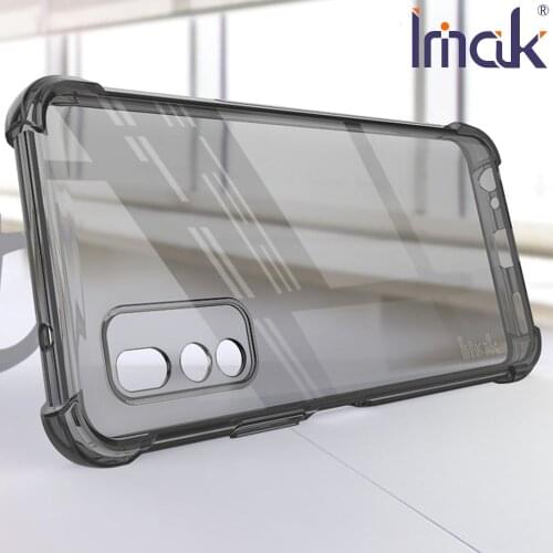 IMAK Airbag Case For vivo iQOO Neo3 Neo 3 Z1 Drop resistance Soft TPU Silicone Clear Transparent Cover