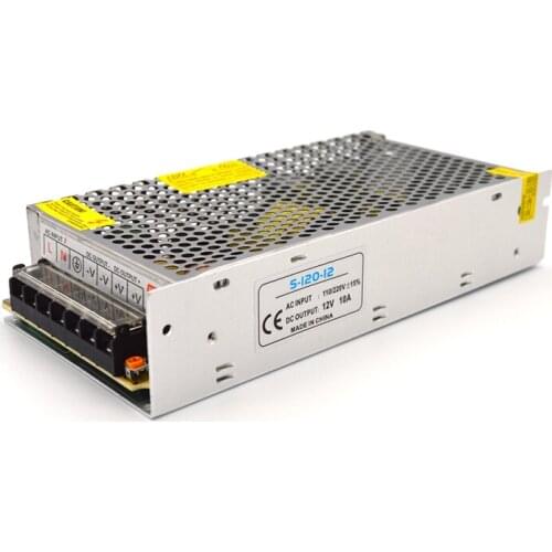 Switching Power Supply 12 Volt 10A 120W Source Transformer 220V TO 12V Lighting Transformers AC DC Adapter For LED Strip Light