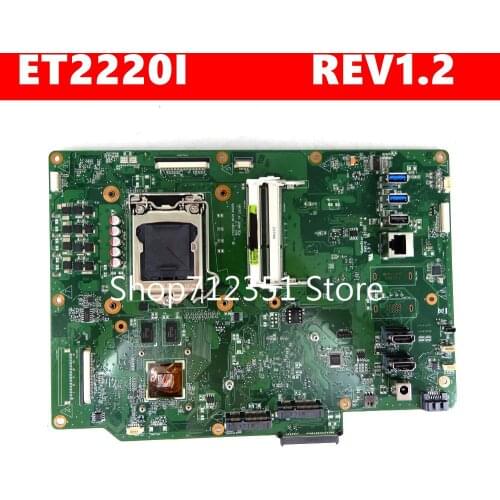 ET2220I mainboard REV 1.2 For Asus ET2220I Laptop motherboard 100% Tested Working Well free shipping