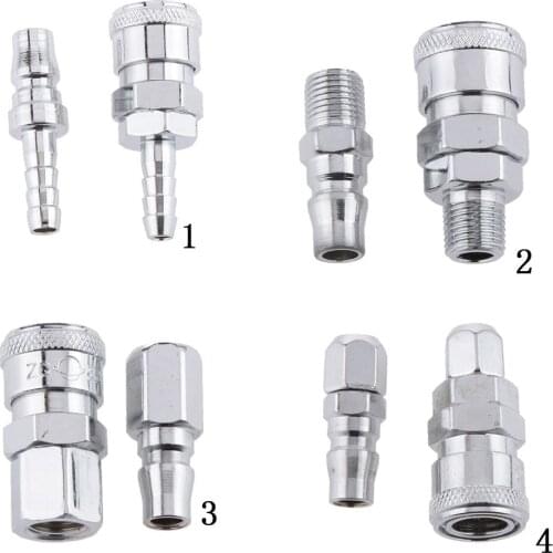 1Pair C-type Self-locking Quick Connector High Pressure Coupling SH20 PH20 work on Air Compressor