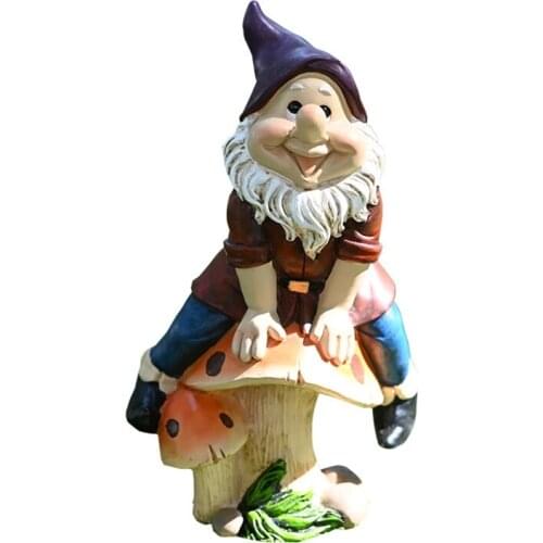 Fairy Garden - Miniature Gnomes Figurines Accessories for Outdoor House Decor
