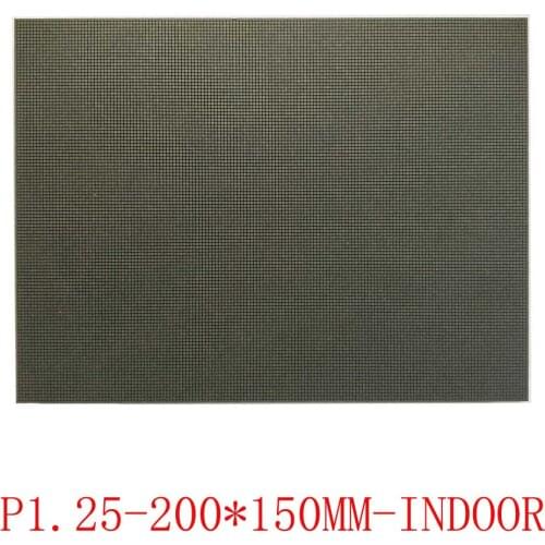 Indoor led display p1.25 200mm * 150mm led module hd TV wall advertising screen