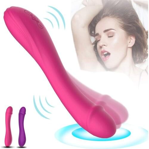Women Vibrator Vagina Clitoral Stimulation G Spot Massager Masturbator Silicone 10-Mode USB Charging Female Adult Products Toys