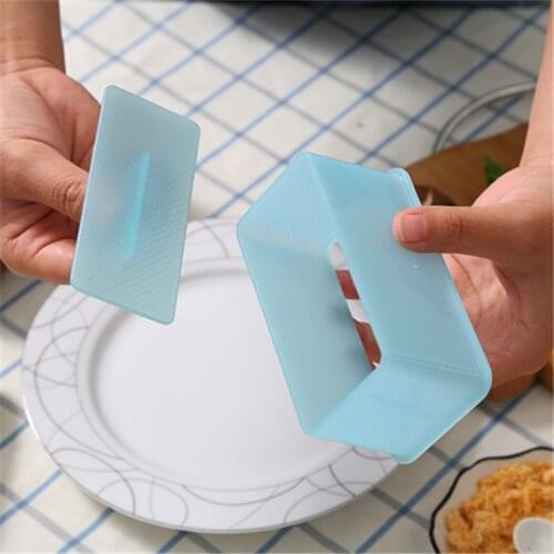 1Pcs Rice Ball Maker Japanese Bento Sushi Mold Kitchen Tools Portable Rectangular ABS Blue DIY Handmede