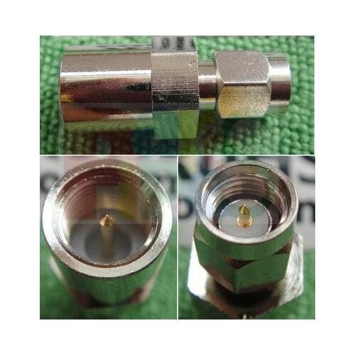 10x FME male plug to SMA male plug straight adapter GPS Antenna RF Connector MX4