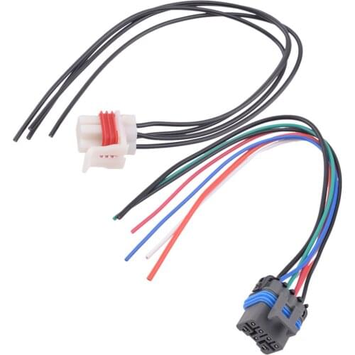 2Pcs Car Wire Leads Neutral Safety Switch Connector 15305887 Fit for GMC Chevy 4L60E Allison 1000 2000 Transmissions 88862288