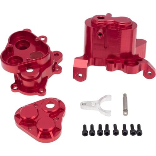 CNC Aluminum Metal Transmission Case Gearbox for TRAXXAS TRX4 TRX-4 1/10 RC Crawler Upgrade Parts Accessories