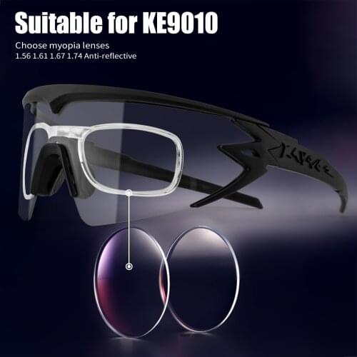 KE9010 Cycling Glasses CR-39 Resin Aspheric Prescription Myopia Hyperopia Lens Anti Blue Light Blocking Lense1.56 1.61 1.67 1.74