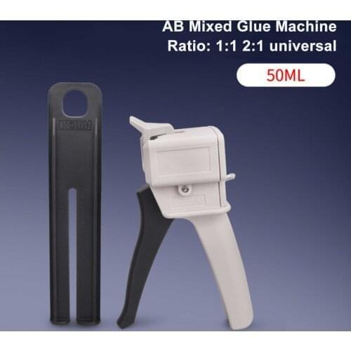 AB Glue Machine 50ml 1:1 2:1 Mixing Two Components Glue Applicator Manual Caulking Glue Dispenser