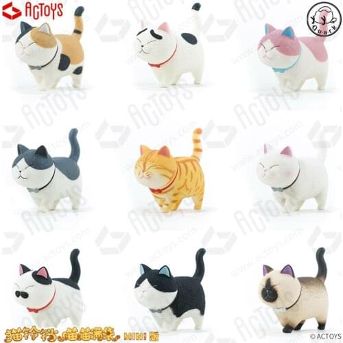 Cat anime figures Ornaments action toy finished product