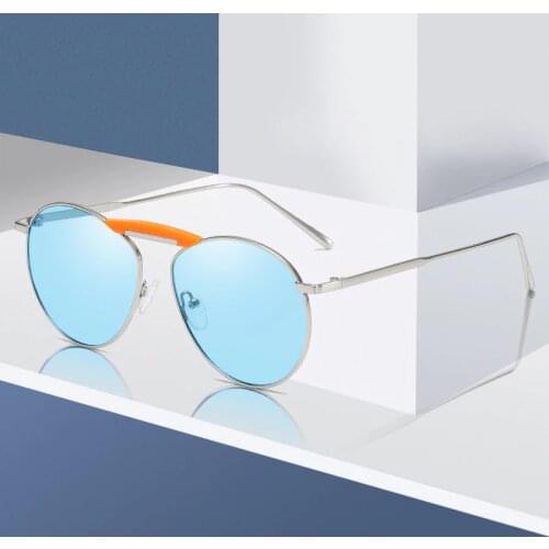 Brand Design Fashion Sunglasses New Men Women Metal Sun glasses Vintage Luxury Sunglass UV400 Shades Eyewear Oculos de sol