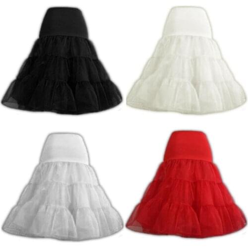 Underskirt Tutu Skirt Rockabilly Wedding Petticoat Fancy Net Dress 2022