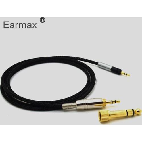 1.2M Upgrade Replacement Cable for Sennheiser HD598 HD558 HD518 HD 598 Headphone Cables Wires Hifi 3.5mm to 2.5mm Headset Cable