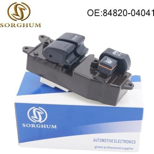 Front Left Power Window Master Switch 84820-04041 8482004041 For Toyota Camry MR2 Pickup T100 Tacoma Tercel