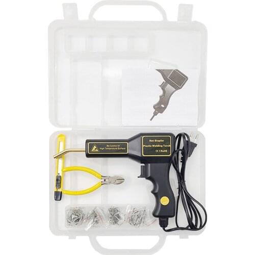 Plastic welding machine soldering iron car bumper repair machine hot nail gun plastic repair system fairing car body tool