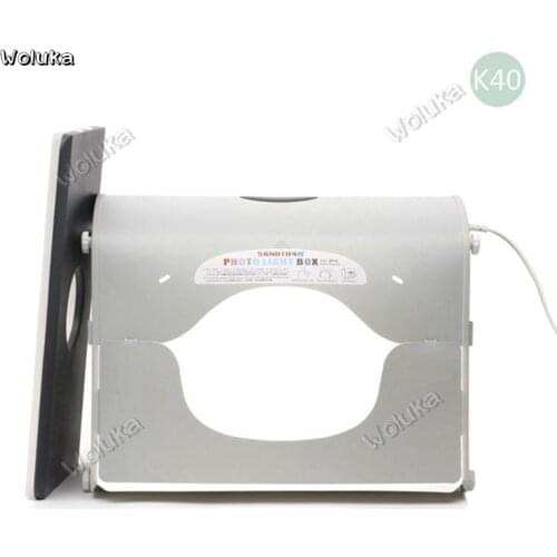 SANOTO softbox photo studio photography light box portable mini photo box MK40-LED for 220/110V EU US UK AU plug CD50 T03 3Y