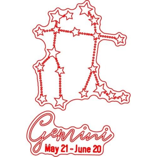 Gemini Transparent Clear Silicone Stamp Seal for DIY scrapbooking photo album Decorative clear stamps