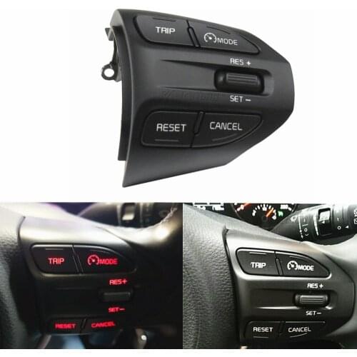 Steering Wheel Remote Bluetooth Cruise Control Volume Multifunction button For Kia K2 RIO 2017 2018 2019 2020 RIO 4 X LINE