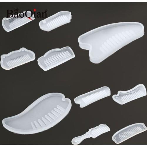 Sugar Craft Molds Comb Silicone Molds Chocolate Baking Mould 3D Homemade Bakeware Mousse Dessert Cake Molds Food Grade