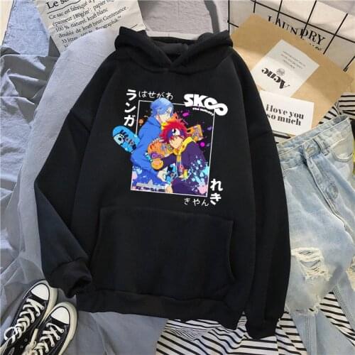 Manga SK8 The Infinity Hoodies Sweatshirts Men Women Casual Ulzzang Vintage Hoodies Streetwear SK8 The Infinity Anime Hoodie