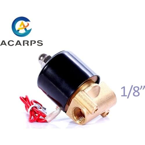 High Temperature Direct Acting N/C Solenoid Valve 24V 1/8" 1/4" 3/8" in 150 Degree Centigrade