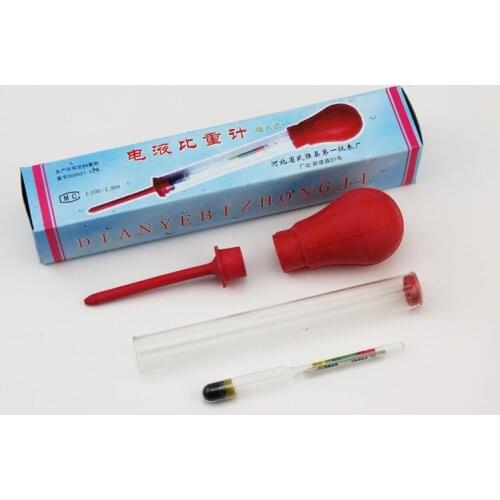 1.1-1.3 Battery Electrolytic Hydrometer Battery Liquid Hydraulic Density Meter Densitometer Tester
