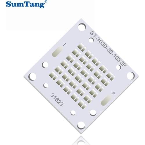 5PCS/Lot LED Bare Board PCB 30W 30V For LED Flood Light Street Light Solar Panel betteries From Factory Directly