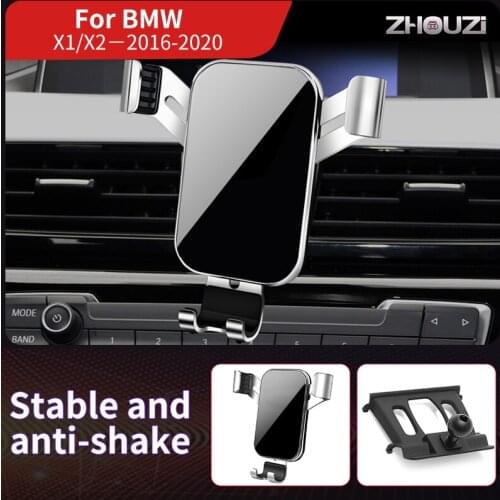 Car Mobile Phone Holder Mounts Stand GPS Gravity Navigation Bracket For BMW X1 X2 F39 F47 F48 F49 2016-2020 Car Accessories
