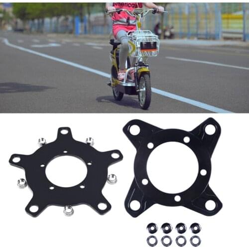 Bafang Ebike Electric BBS01 BBS02 Bicycle Mid Motor Spider Chain Ring Adapter 104BCD 130BCD for MTB Electric Bicycle