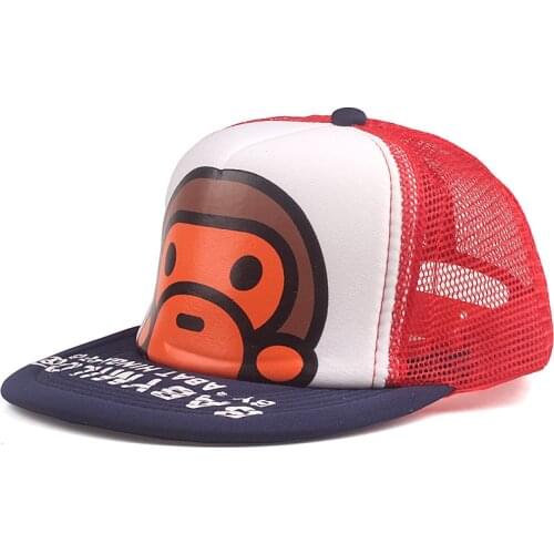 Xthree Summer Childrens Baseball Cap Mesh Kids Snapback Hat for Boy Girl Casual Casquette Garcon Wholesale