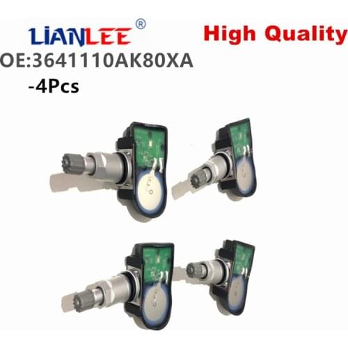 4Pcs High Quality Tire Pressure Sensor TPMS Monitor System 3641110AK80XA For Great Wall Haval 3641110AK80XA