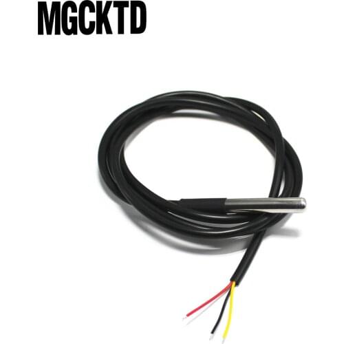 DS18b20 Stainless steel package Waterproof DS18b20 temperature probe temperature sensor 18B20 For Arduino