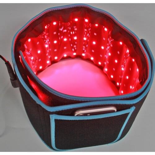 Red Light Therapy Belt 660&850nm Flexible Wearable Wrap Large Pad for Back Shoulder Joints Muscle Pain Relief Weight Loss