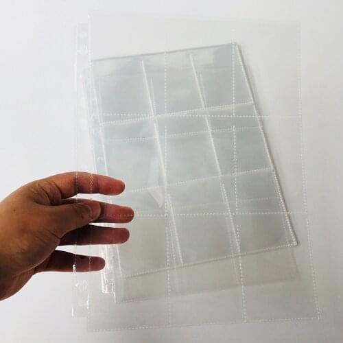 50 Pages Choice, 450 Pockets, Clear Series Card Album Page/Binder Protector Mtg TCG Pokemon Yu-Gi-Oh Card Binder Pages