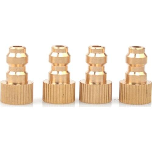 Bicycle Inflatable Conversion Head Inflatable Nozzle 8MM Male Head Pump Car Tires US Mouth High-Pressure Pump Inflatable Mouth