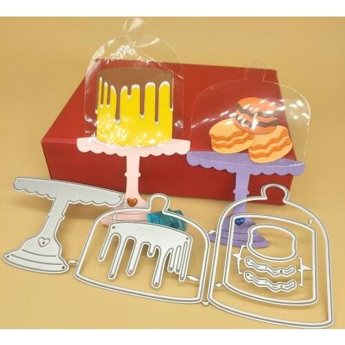 Covered cake tray and bread metal cutter molds, scrapbooks, photo albums, greeting cards, DIY decorations, handmade art