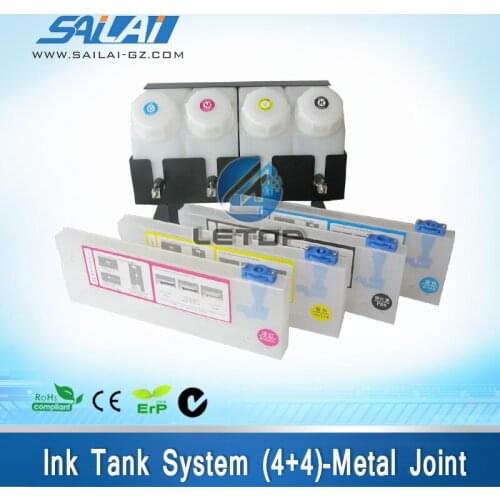 On Sales!!ciss ink tank system (4+4)-metal joint for inkjet printer