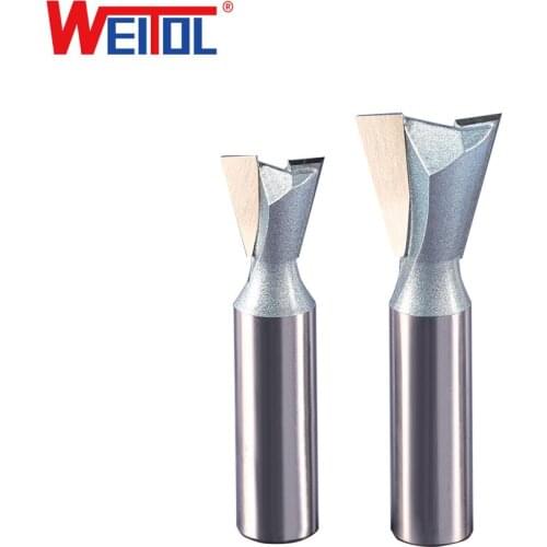 WeiTol 1pcs Technical Dovetail Bit milling cutting tools CNC machine tools for wood