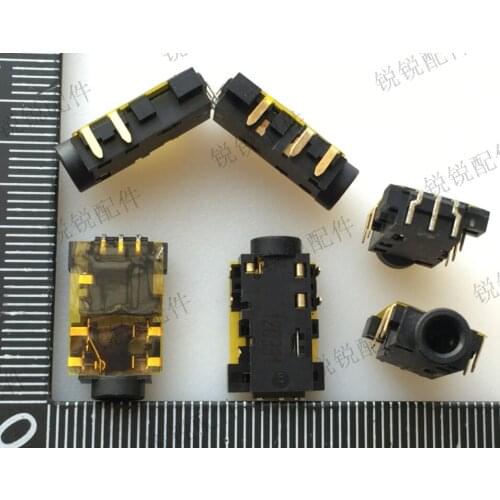 5pcs) Headphone connector socket audio base for Asus n55sf n55sl g75vx x32u u36jc u36sg