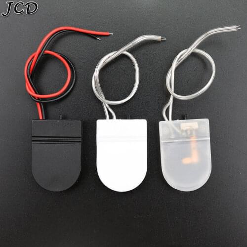 5PCS CR2032 Button Coin Cell Battery Socket Holder Case Cover With ON-OFF Switch 3V battery Storage Box
