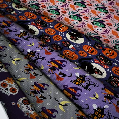 50cm*140cm Flower Printed Printed Bullet Texture Liverpool Fabric For clothing Stretch Knit Fabric For Hair Band L16252