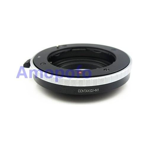 Amopofo Contax G-N1 Adapter,Contax G mount G1 G2 lens to Nikon1 N1 J1 J2 J3 J4 J5 S1 V1 V2 V3 AW1