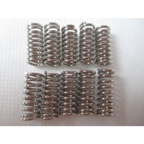 Fixmee 10PCS Carbon Steel Feeder Spring for Makerbot 3D Printer Extruder Heated Bed